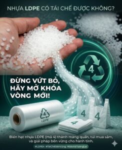 LDPE có tái chế được không
