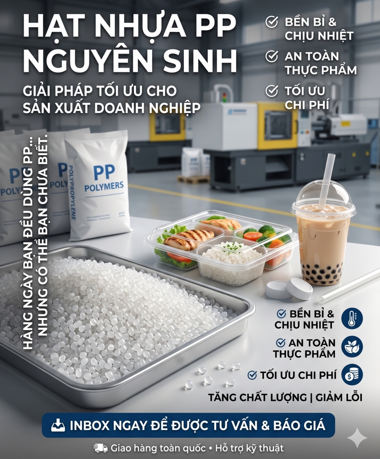 Những Sản Phẩm Tiện Ích Từ Nhựa PP Trong Đời Sống Hằng Ngày