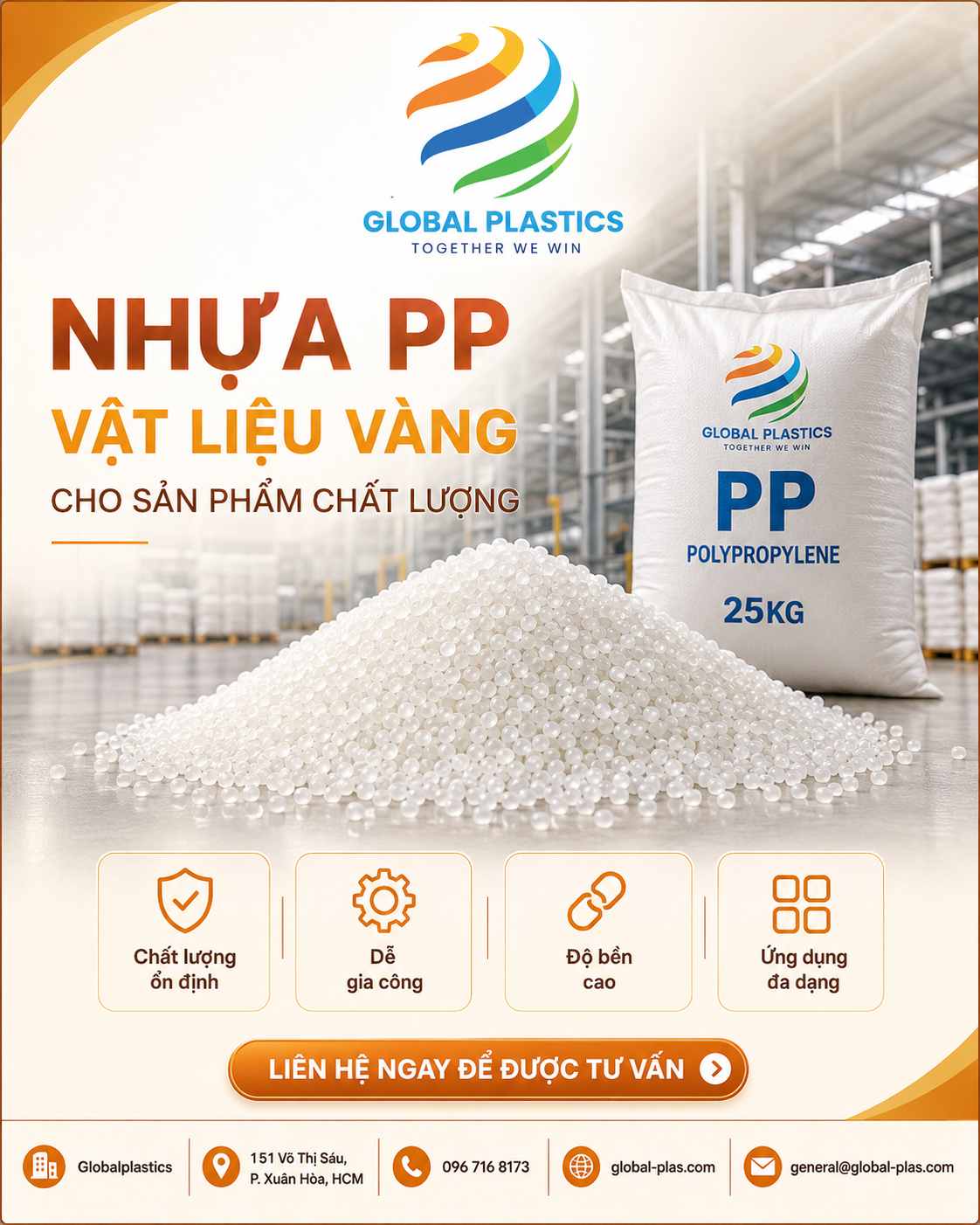 Ứng dụng của nhựa PP trong đời sống và chiến lược sản xuất tối ưu
